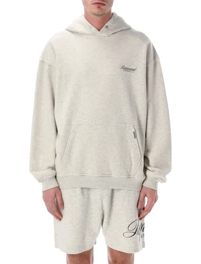 Represent Slightly Oversized Graphic Hoodie In Neutral