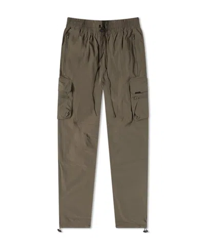 Represent Slim-cut Cargo Trousers In Green