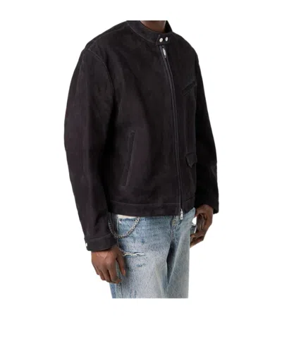 Represent Slim-fit Casual Jacket In Black