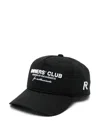 Represent Slogan-embroidered Cap In Black