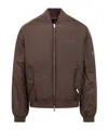 Represent Smart Bomber Jacket In Brown
