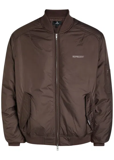 REPRESENT REPRESENT SMART QUILTED SHELL BOMBER JACKET