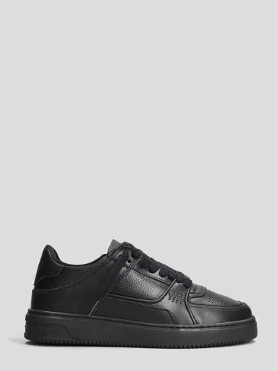 Represent Apex Sneakers In Black Leather