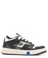 Represent Leather Reptor Low-top Sneakers In Black