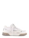 Represent White Solid Studio Sneakers In White