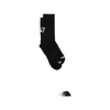 Represent Intarsia-knit Logo-print Socks In Black