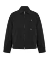 Represent Solid Color Overshirt In Black