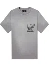 Represent T-shirt Spirit Of Summer In Cotton In Grey