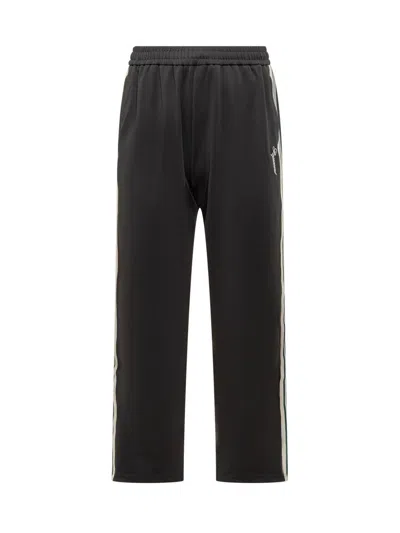 Represent Sporty Pants With Side Bands In Black