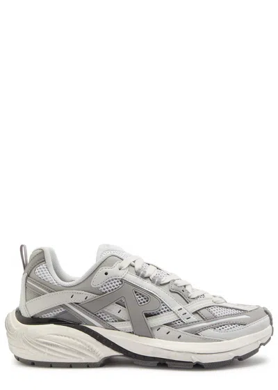 Represent Storm Runner Panelled Mesh Sneakers In Grey