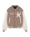 Represent Storms In Heaven-print Bomber Jacket In Brown