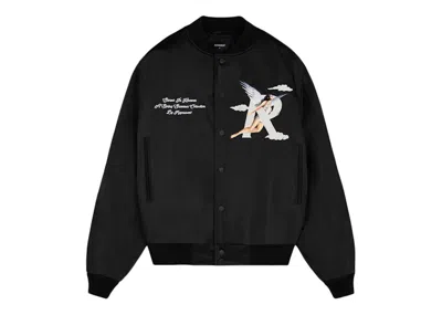 Pre-owned Represent Storms In Heaven Souvenir Bomber In Black
