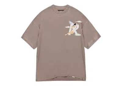 Pre-owned Represent Storms In Heaven T-shirt In Mushroom
