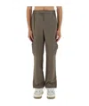 Represent Relaxed-fit Cargo Tech Pants With Multiple Pockets In Gray