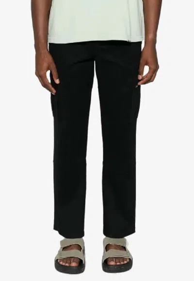 Represent Straight-leg Cargo Pants In Black