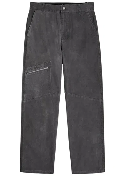 REPRESENT REPRESENT STRAIGHT-LEG COTTON GABARDINE TROUSERS