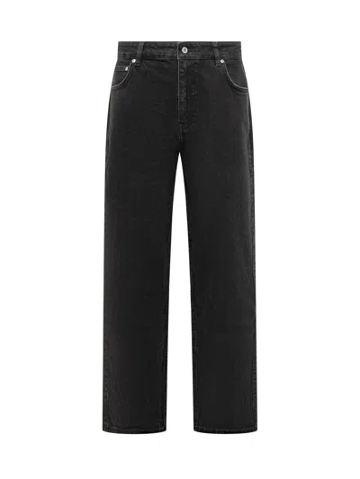 Represent Straight Leg Denim Fit Trousers In Black