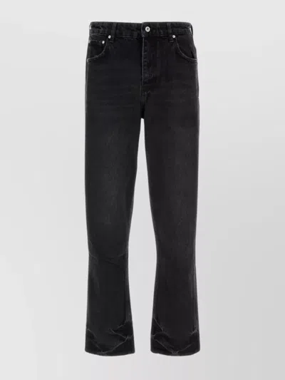 Represent R2 Denim Straight Jeans In Black