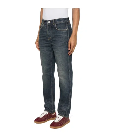 Represent Straight Leg Jeans In Blue