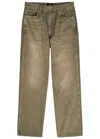 Represent Straight-leg Jeans In Green