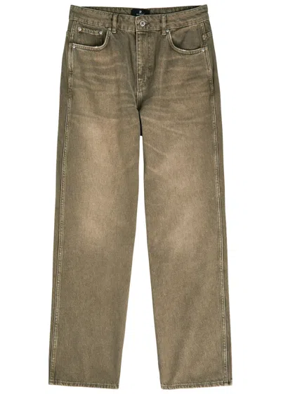 Represent Straight-leg Jeans In Green