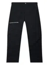 Represent Straight Leg Jeans With Zip-fastening Pocket In Black