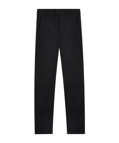 Represent Straight-leg Slim-fit Trousers In Black