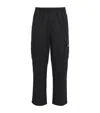Represent 247 Nylon Blend Techno Sweatpants In Black
