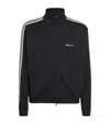 Represent Mens Embroidered-logo Striped-taped Woven Track Jacket Jet Black Xl In Black