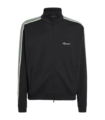 REPRESENT STRETCH-JERSEY SIDE-STRIPE TRACK JACKET