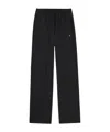 Represent Stretch-nylon Track Pants In Black