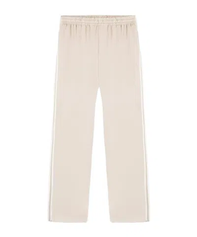 Represent Stripe Track Pants In White