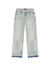 Represent Stud-embellished Distressed Jeans In Blue