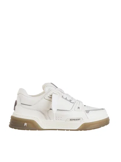Represent Studio Lace-up Sneakers In Gray