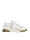 Represent Studio Leather Sneaker In White