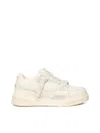 Represent Studio Leather Sneakers In White