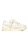 Represent Studio Leather Sneakers In White