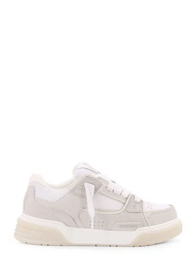 REPRESENT STUDIO MESH AND SUEDE LOW-TOP SNEAKERS