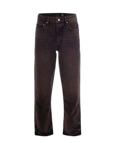 Represent Stylish Casual Jeans For Men In Brown