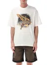 Represent Golden Tour T-shirt In Flat White