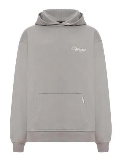 Represent Owners Club Hoodie In Gray