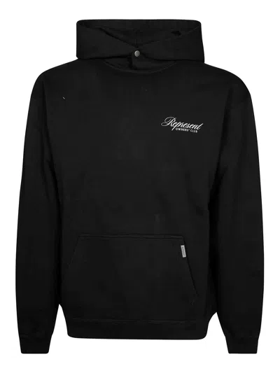 Represent Owners Club Script In Black