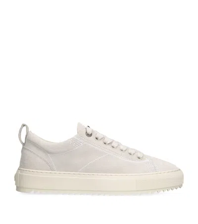 Represent Suede Alpha 2.0 Sneakers In Beige