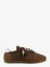 Represent Low-pro Nubuck Patterned-laces Sneakers In Blue