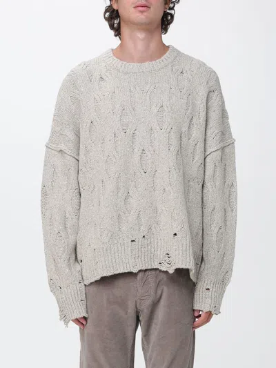 Represent Sweater Men Color Beige In Brown