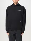 Represent Black Hoodie With Logo Lettering Detail On The Front And Maxi Logo Print On The Rear In Cotton Man In Schwarz