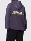 Represent Patron Of The Club Hoodie In Purple