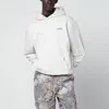 Represent Classic Hoodie With Front Kangaroo Pocket And Adjustable Drawstring In White