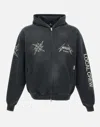 Represent Oversized Zip-up Hoodie With Bold Graphics