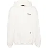 Represent Logo-print Hoodie In White